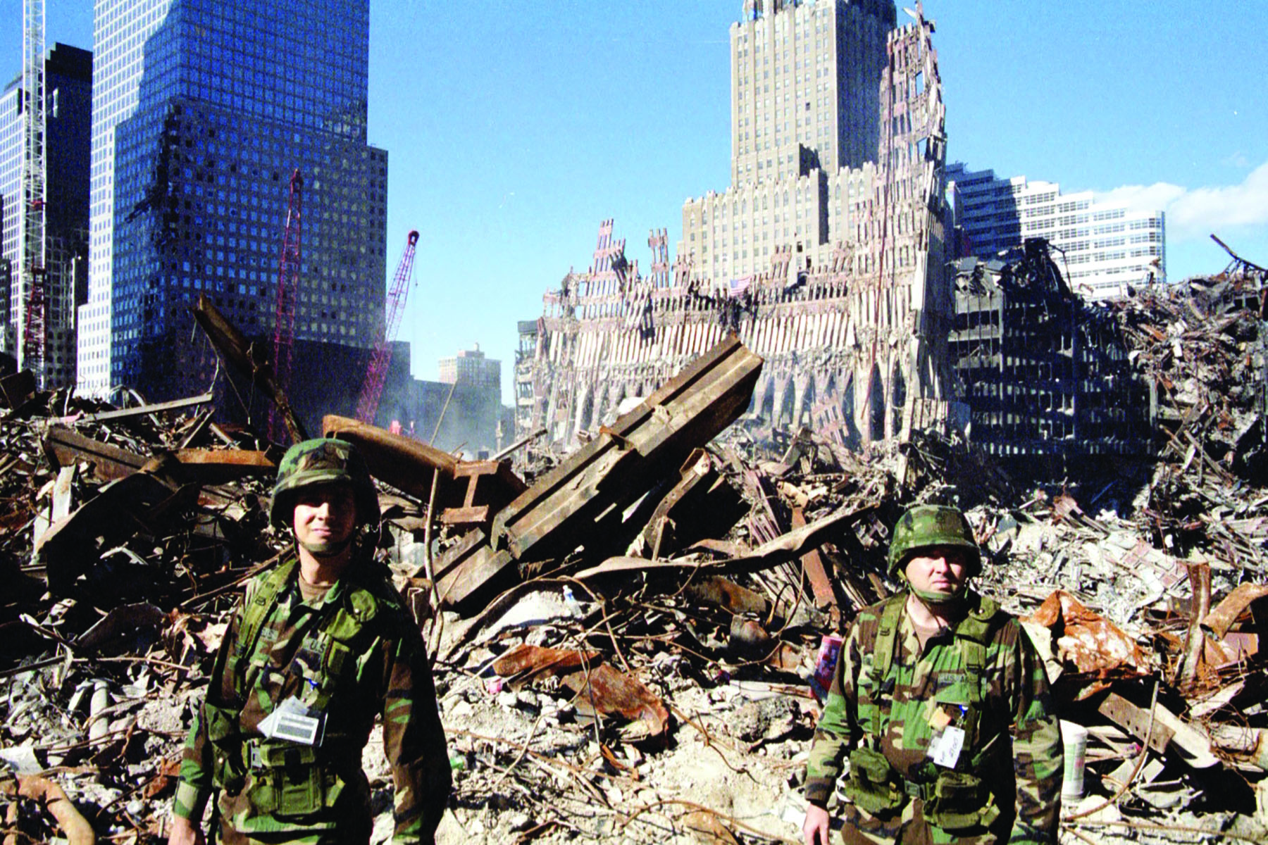 PNSY Historian at 9/11 Ground Zero